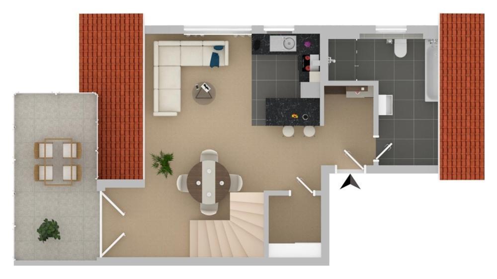 Seeview Maisonette In Direkter Seenaehe 腓特烈港 外观 照片