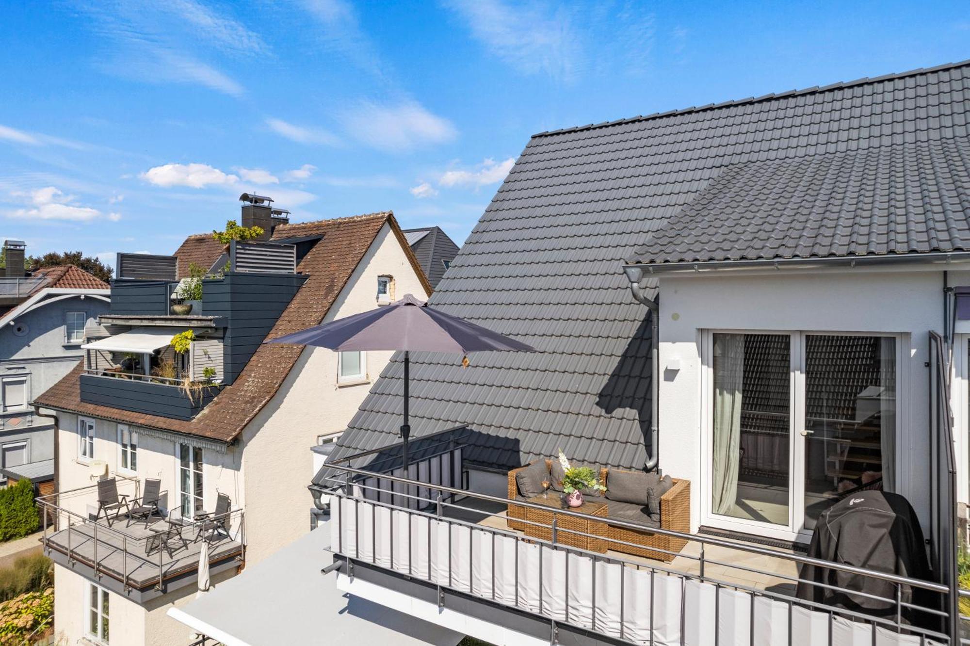 Seeview Maisonette In Direkter Seenaehe 腓特烈港 外观 照片